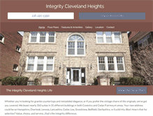 Tablet Screenshot of integrityclevelandheights.com